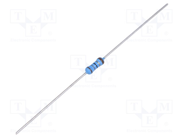 Resistor: thin film; THT; 18Ω; 600mW; ±5%; Ø2.5x6.5mm; 50ppm/°C