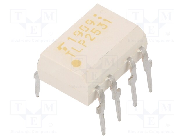 Optocoupler; THT; Channels: 2; Out: open collector; 2.5kV; 1Mbps