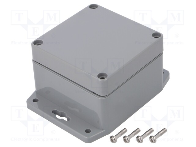 Enclosure: multipurpose; X: 80mm; Y: 82mm; Z: 55mm; with fixing lugs