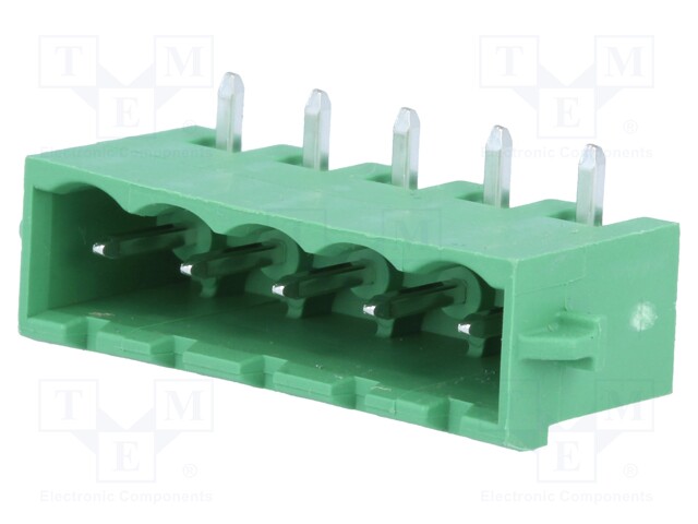 Pluggable terminal block; 5.08mm; ways: 5; angled 90°; socket