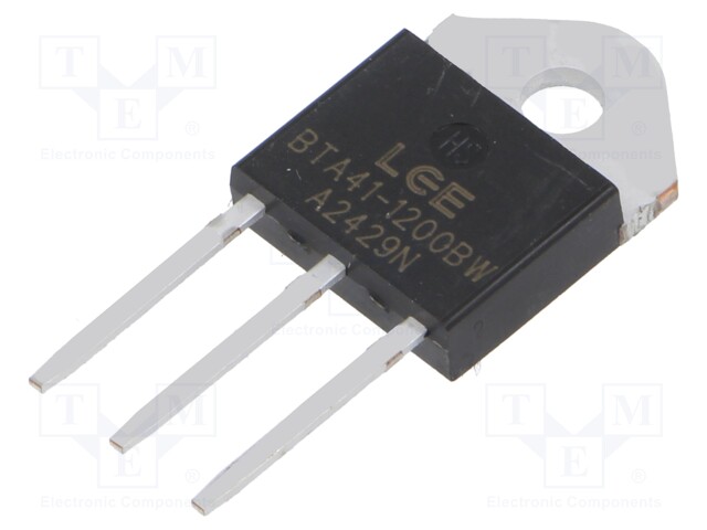 Triac; 1.2kV; 40A; TO3P; Igt: 50mA; Ufmax: 1.55V