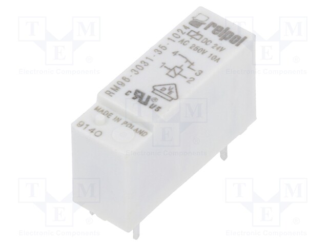 Relay: electromagnetic; SPST-NC; Ucoil: 24VDC; 8A/250VAC; 8A/24VDC