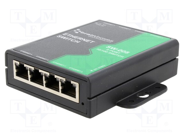 Industrial module: switch Ethernet; unmanaged; 5÷30VDC; RJ45