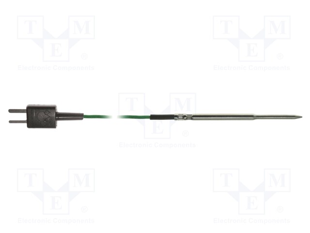 Probe: K-type temperature; -40÷220°C; Probe dia: 5mm; Len: 2m; <7s