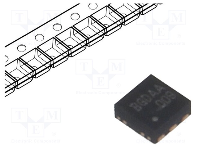 IC: power switch; high-side; 1.5A; Channels: 1; P-Channel; SMD; MLP6