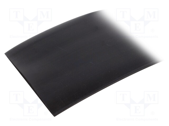 Heat shrink sleeve; 2: 1; 76.2mm; L: 0.15m; black; polyolefine