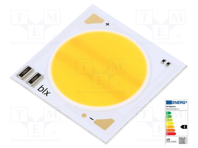 Power LED; COB,bicolour; white warm; 20÷1290mA; P: 500mW/44.5W