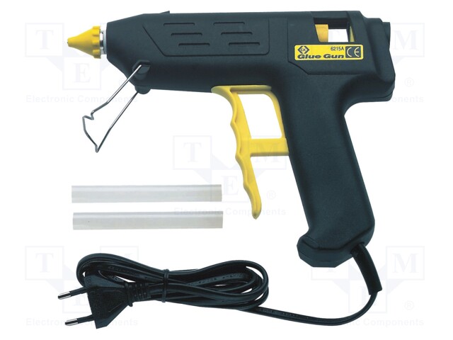 Hot melt glue gun; Ø: 11mm; 80W; Plug: EU; 230VAC