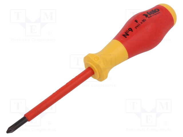 Screwdriver; insulated; Phillips; PH1