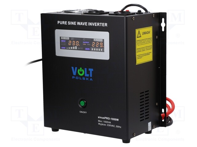 Converter: dc/ac; 700W; Uout: 230VAC; Out: mains 230V; 0÷40°C; 12V