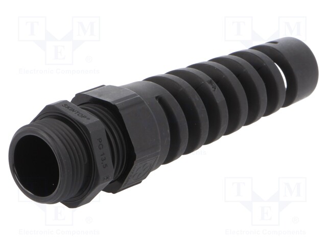 Cable gland; with strain relief; PG13,5; IP68; Mat: polyamide