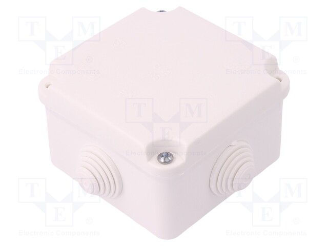 Enclosure: junction box; X: 88mm; Y: 88mm; Z: 60mm; wall mount; IP55