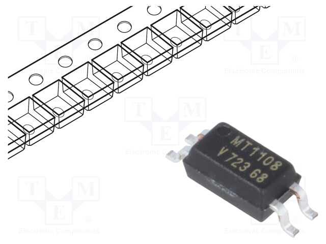 Optocoupler; SMD; Channels: 1; Out: transistor; Uinsul: 3.75kV