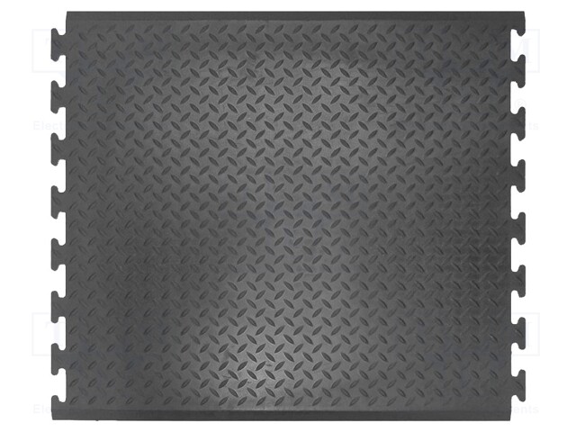 Anti fatigue mat; Width: 0.7m; L: 0.8m; Mat: rubber,nitryl