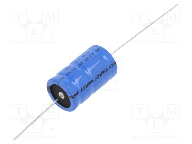 Electrolytic Capacitor, 1000 µF, 40 V, 118 AHT Series, ± 20%, Axial Leaded, 8000 hours @ 125°C