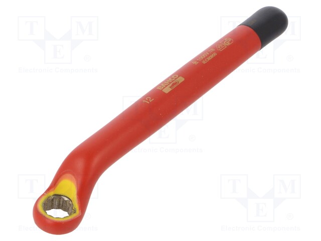 Key; insulated,box; 12mm; IEC 60900,VDE; tool steel; 1kV; 180mm