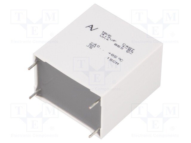 Capacitor: polypropylene; 10uF; ESR: 2.5mΩ; C4AT; THT; ±5%; -40÷85°C