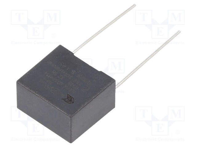 Capacitor: polypropylene; 0.33uF; Body dim: 10x16x18mm; THT; ±10%