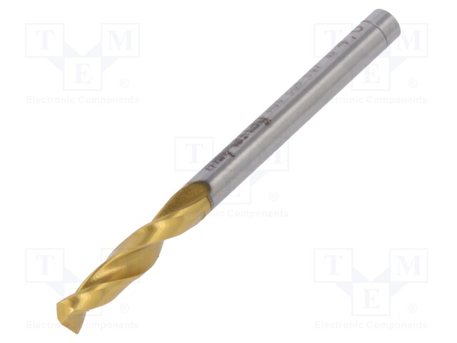 Drill bit; for metal; Ø: 4mm; L: 55mm; HSS-CO; Features: grind blade