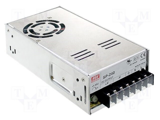 Power supply: switched-mode; modular; 225W; 5VDC; 190x93x50mm
