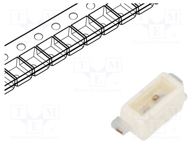 LED; SMD; 2014; red; 190÷380mlm; 56÷112mcd; 2.3x1.3x1.2mm; 120°