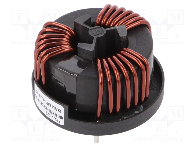 Inductor: wire with current compensation; THT; 4.4mH; 3mΩ; 16A