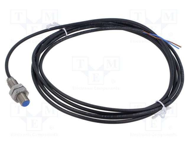 Sensor: inductive; Output conf: 2-wire NO; 0÷2mm; 10÷30VDC; M8