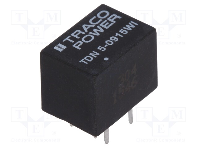 Converter: DC/DC; 5W; Uin: 4.5÷13.2V; Uout: 24VDC; Iout: 210mA; DIP