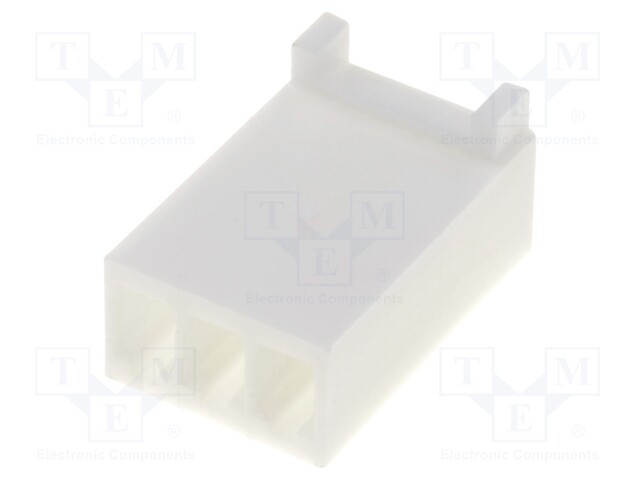 Plug; wire-board; female; KK 254; 2.54mm; PIN: 3; w/o contacts