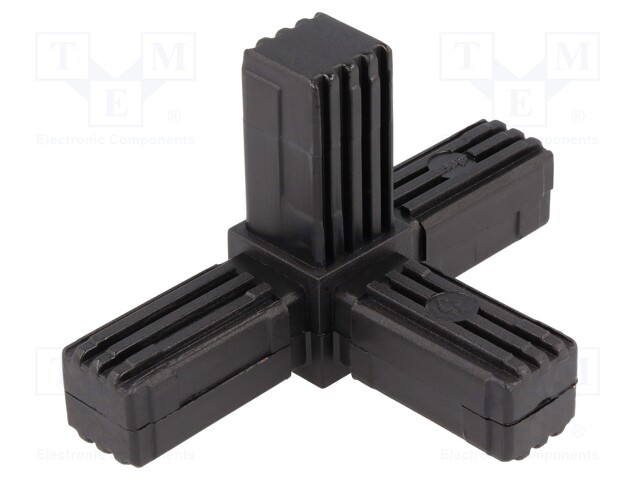 Mounting coupler; for profiles; Mat: polyamide; -30÷100°C; I: 56mm