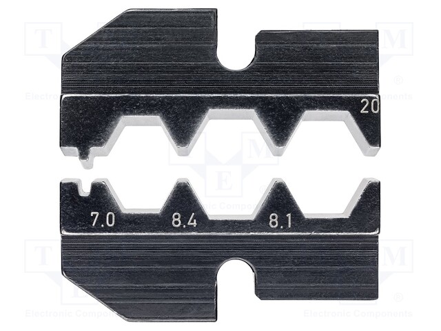 Crimping jaws; Application: KNP.9743