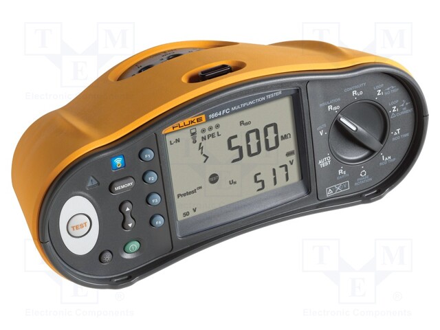 Meter: appliance meter; LCD,with a backlit; VAC: 0,1÷500V