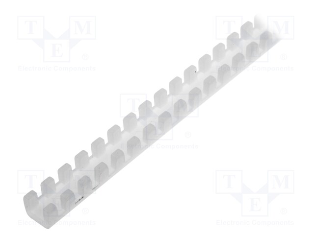 Hole and edge shield; polyamide; 320.5mm; natural