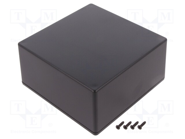 Enclosure: multipurpose; X: 123mm; Y: 123mm; Z: 60mm; 1591XXS; ABS