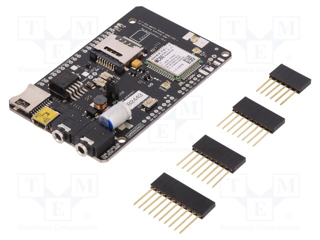 Expansion board; GLONASS,GPS,GSM/GPRS; UART,USB; Quectel M95