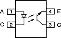 Optocoupler; THT; OUT: transistor; Uinsul: 5.3kV; Uce: 70V; DIP4