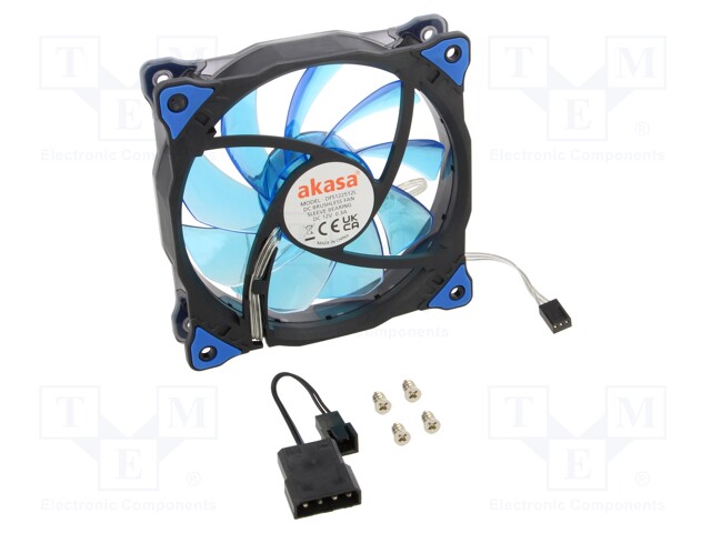 Fan: DC; axial