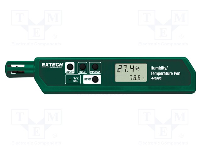 Thermo-hygrometer; -10÷50°C; 10÷90%RH; Accur: ±1°C