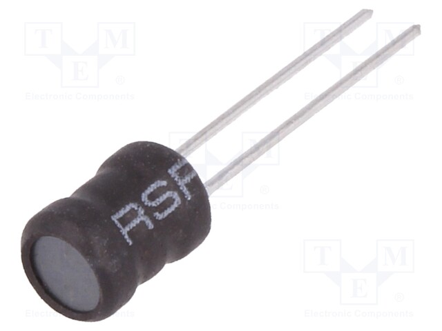 Inductor: wire; THT; 2.2mH; 160mA; ±10%; Ø6.5x8.5mm; vertical