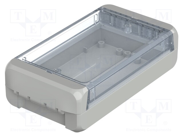 Enclosure: multipurpose; X: 80mm; Y: 151mm; Z: 40mm; BOCUBE; grey