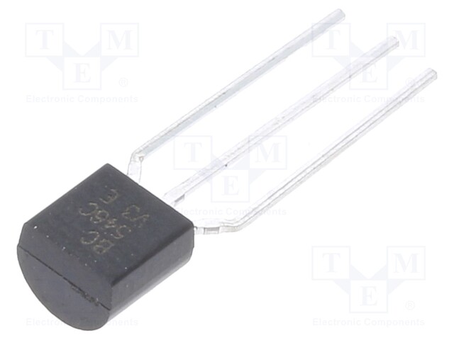 Transistor: NPN; bipolar; 65V; 0.1A; 500mW; TO92