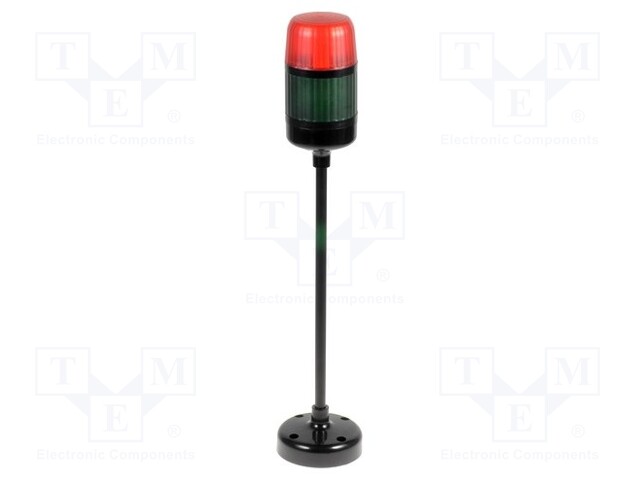 Signaller: signalling column; continuous light; Usup: 18÷32VDC