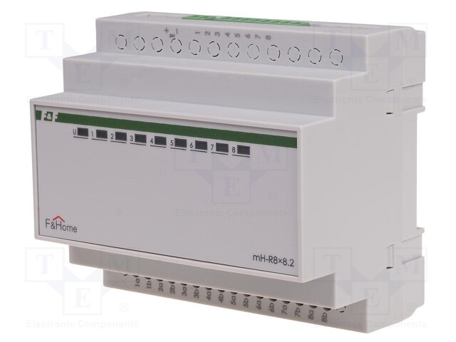 Executive module; F&Home; for DIN rail mounting; 24VDC; IP20