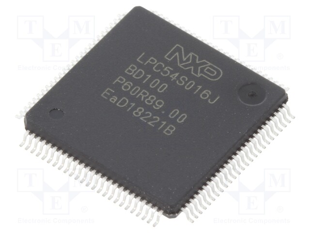 ARM microcontroller; SRAM: 360kB; LQFP100; 1.71÷3.6VDC; Flash: 0kB