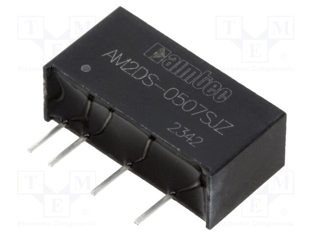 Converter: DC/DC; 2W; Uin: 4.5÷5.5V; Uout: 7.2VDC; Iout: 278mA; SIP7