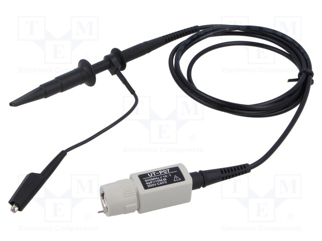 Probe: for oscilloscope; passive; 500MHz; Uin max: 600V; BNC plug