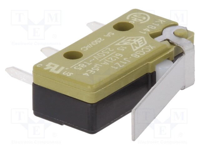 Microswitch SNAP ACTION; with lever; SPDT; ON-(ON); Pos: 2