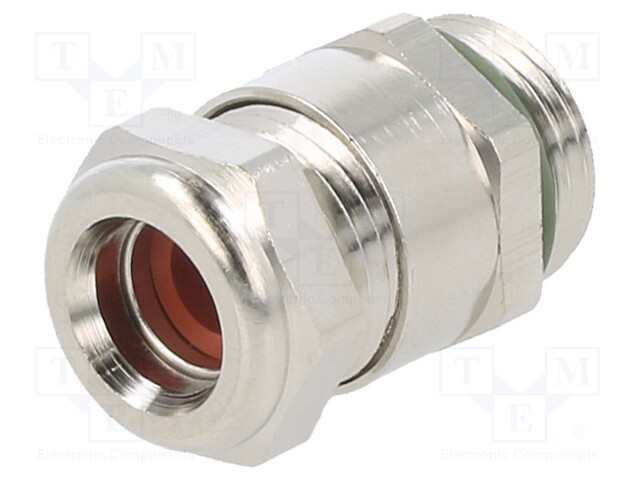 Cable gland; PG9; IP68; Mat: brass; Man.series: SKINDICHT® SHV FKM