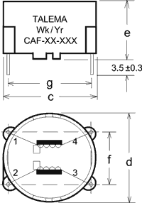 Inductor: wire; THT; 18mH; 0.6A; 868mΩ; 250VAC; -40÷125°C; ±30%