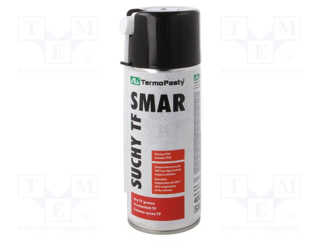 Grease; spray; Ingredients: PTFE; can; 400ml; -50÷260°C